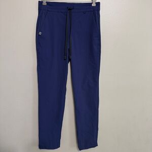 Figs Yola skinny navy women’s scrub pants size small